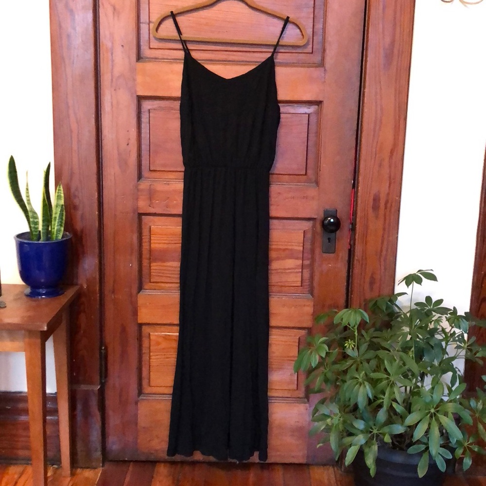Gap Maxi Dress/Black